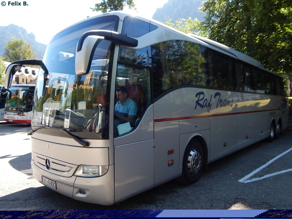 Mercedes Tourismo von Raf Trans aus Polen in Hohenschwangau.