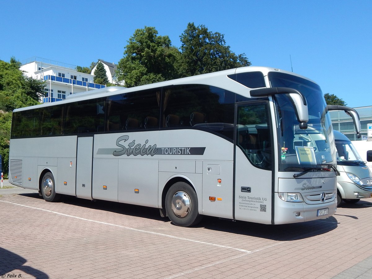 Mercedes Tourismo von Stein Touristik aus Deutschland im Stadthafen Sassnitz.