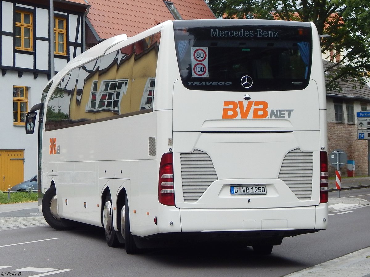 Mercedes Travego von BVB.net aus Deutschland in Stralsund.