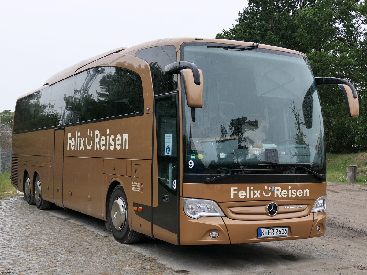 Mercedes Travego von Felix-Reisen aus Deutschland in Binz. 