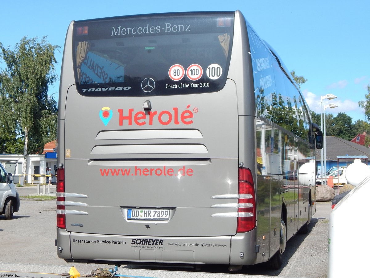Mercedes Travego von Herolé aus Deutschland in Binz.