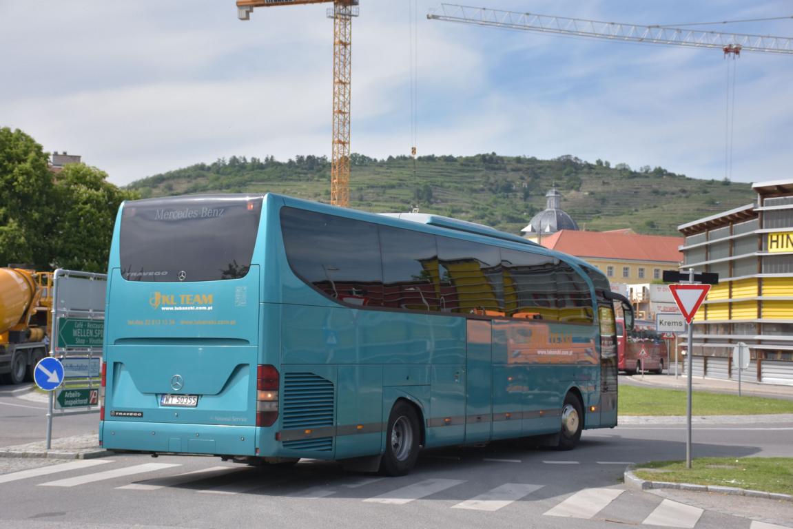Mercedes Travego von Lubanski.pl Reisen in Krems.