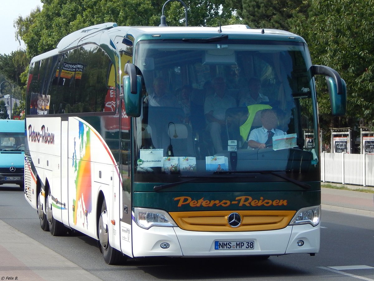 Mercedes Travego von Peters-Reisen aus Deutschland in Binz.