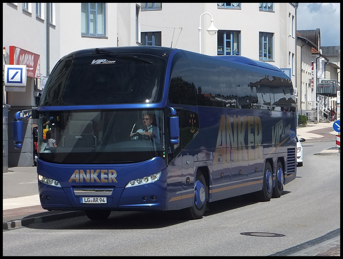 Neoplan Cityliner von Anker aus Deutschland in Sassnitz.