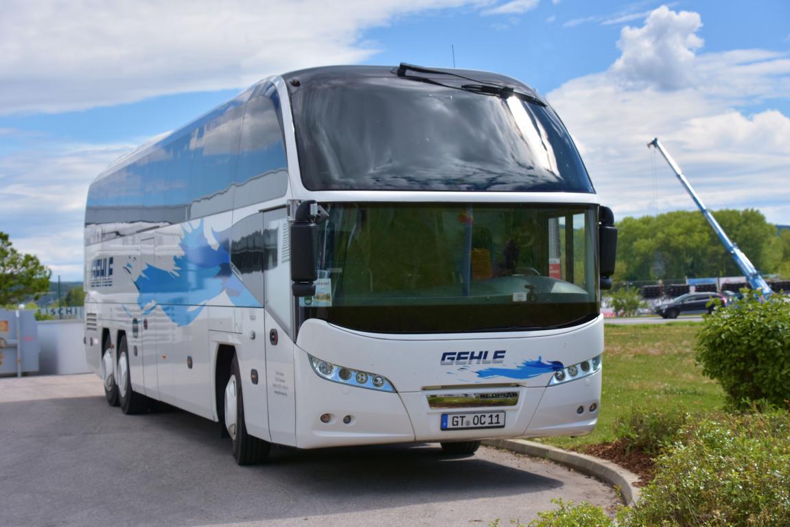 Neoplan Cityliner von GEHLE Reisen aus der BRD in Krems.