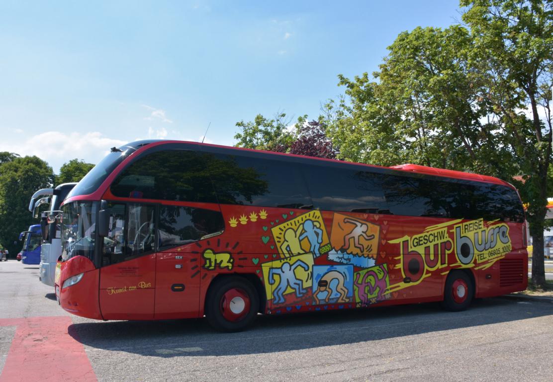 Neoplan Cityliner von Geschw. Bur Reisebusse aus der BRD.