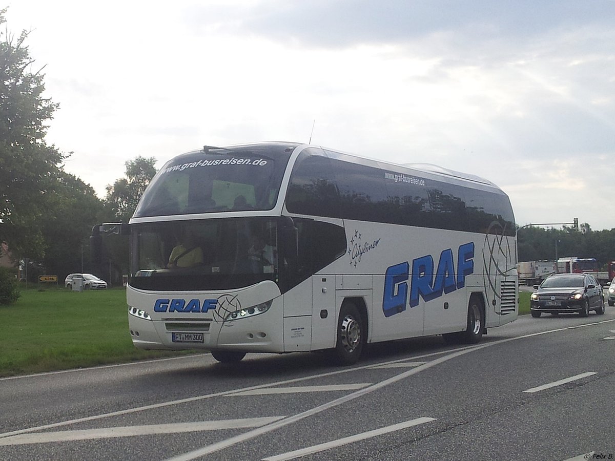 Neoplan Cityliner von Graf aus Deutschland in Sassnitz.