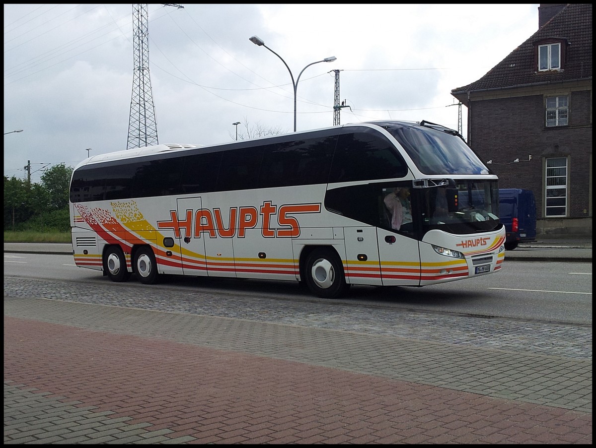 Neoplan Cityliner von Haupts aus Deutschland in Stralsund.