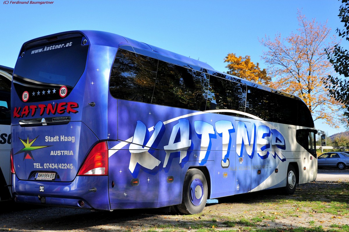 Neoplan Cityliner von Kattner Reisen / sterreich im Oktober 2013 in Krems.
