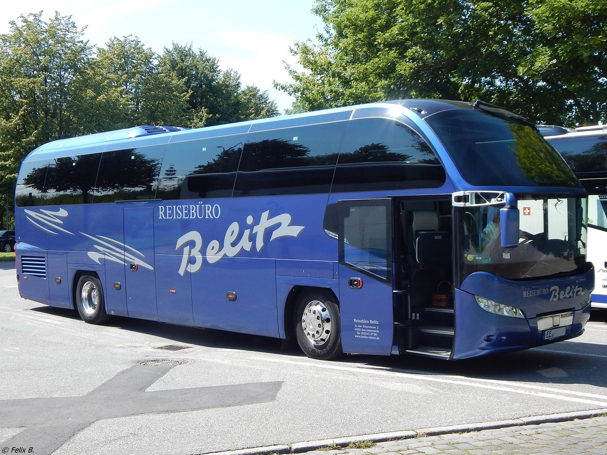 Neoplan Cityliner vom Reisebüro Belitz aus Deutschland in Stralsund.