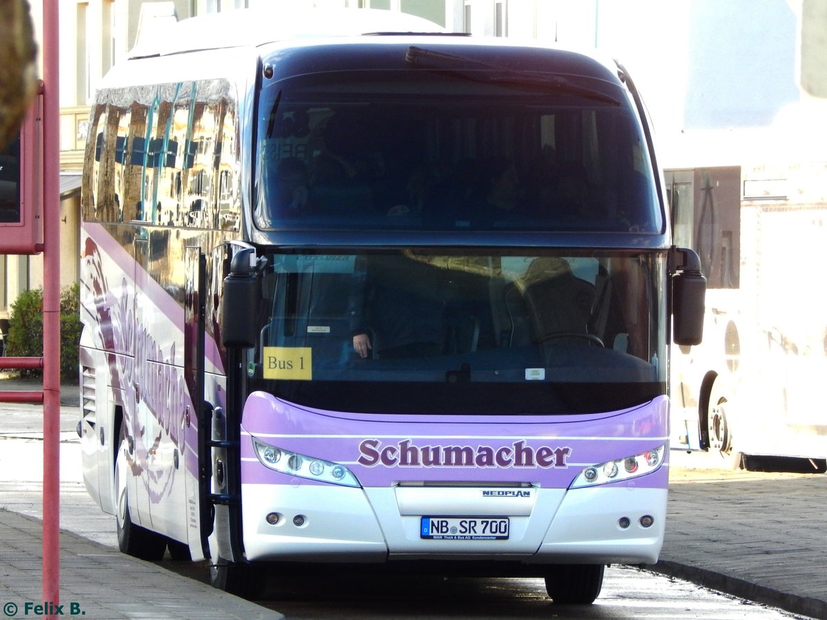 Neoplan Cityliner von Schumacher aus Deutschland in Neubrandenburg.