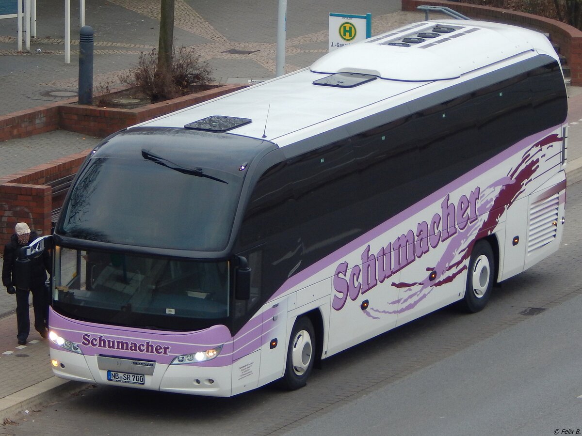 Neoplan Cityliner von Schumacher aus Deutschland in Neubrandenburg. 