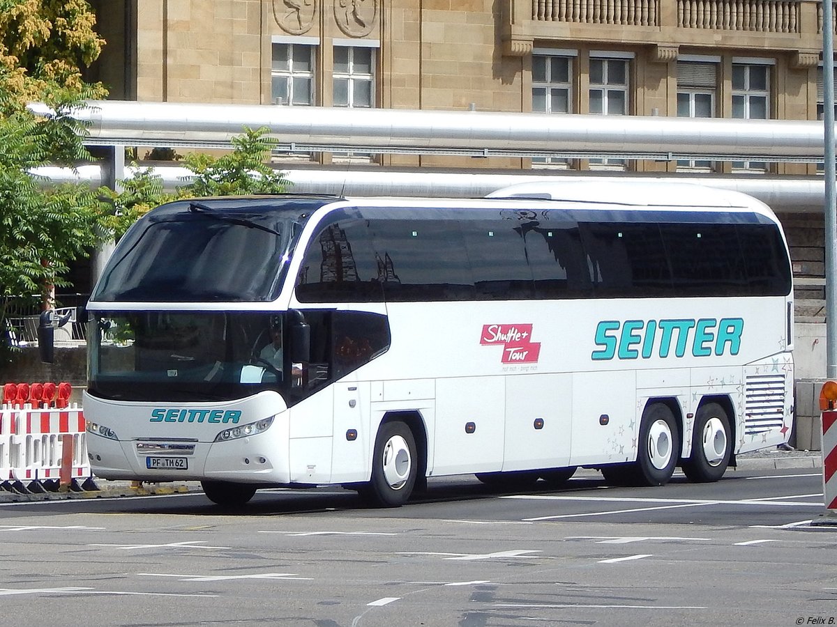 Neoplan Cityliner von Seitter aus Deutschland in Stuttgart.