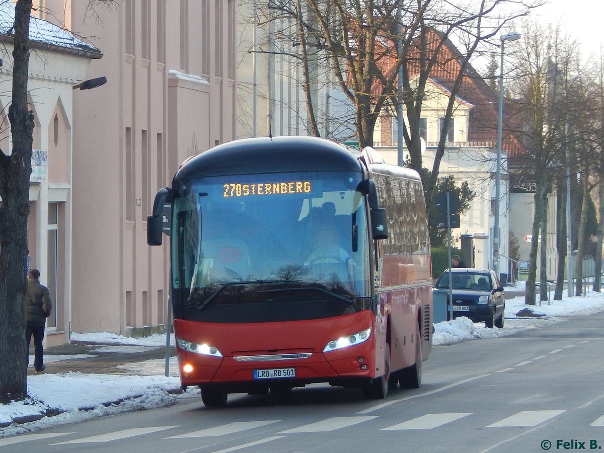 Neoplan Jetliner von Regionalbus Rostock in Güstrow.