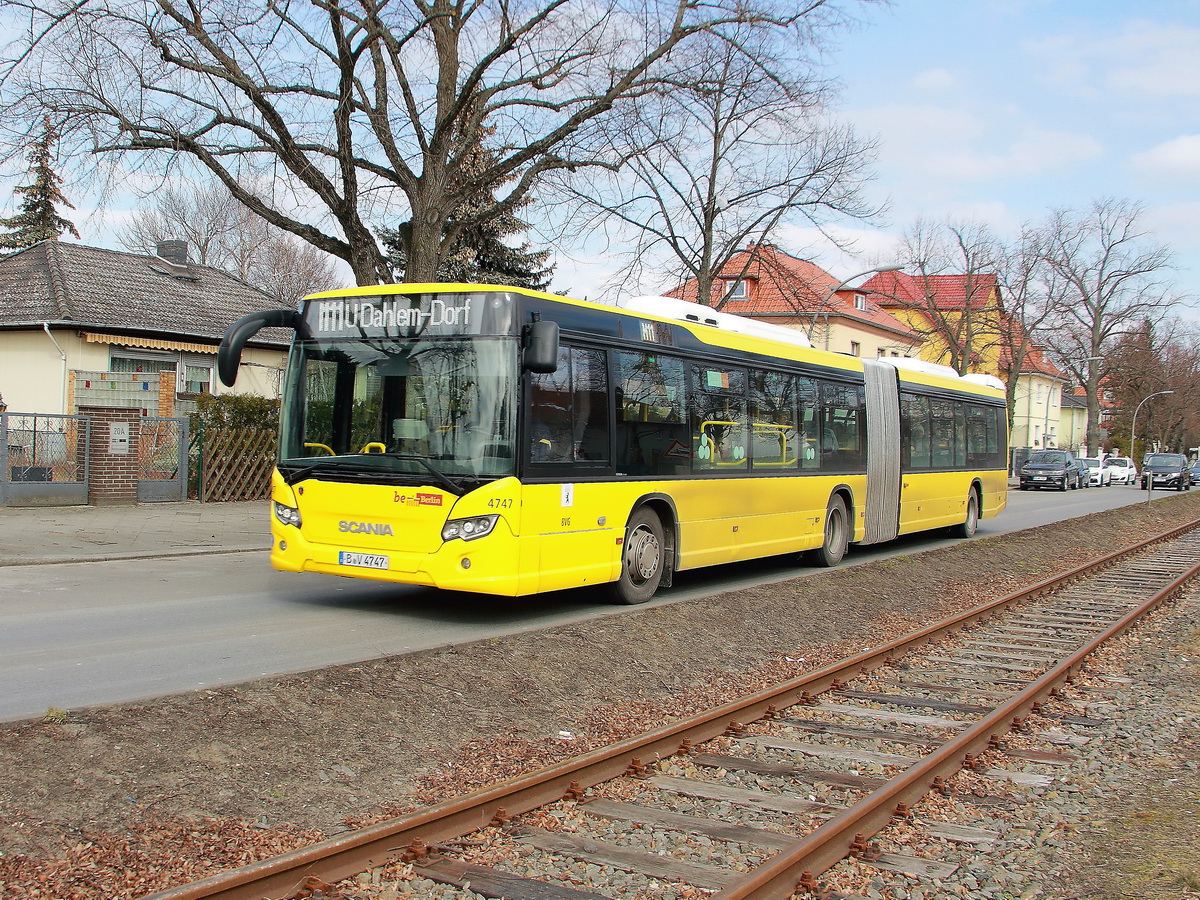 Scania Citywide der BVG in Berlin am 17. März 2018.
