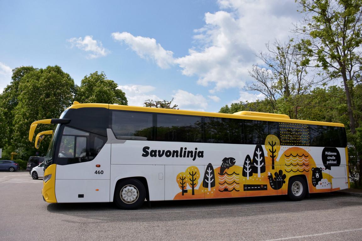 Scania Interlink Bus von Mikkeli.fi in Krems.