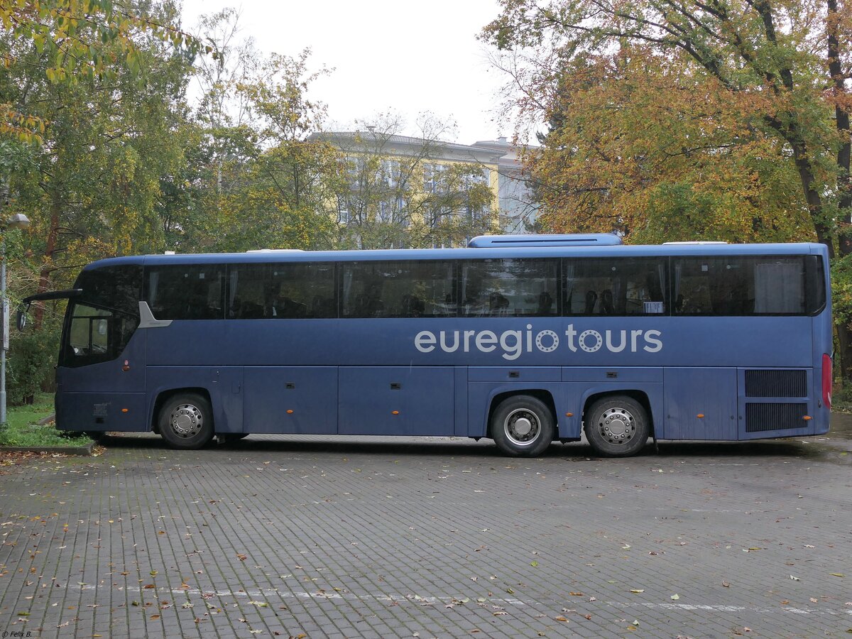 Scania InterLink von Euregio Tours aus Deutschland in Binz. 