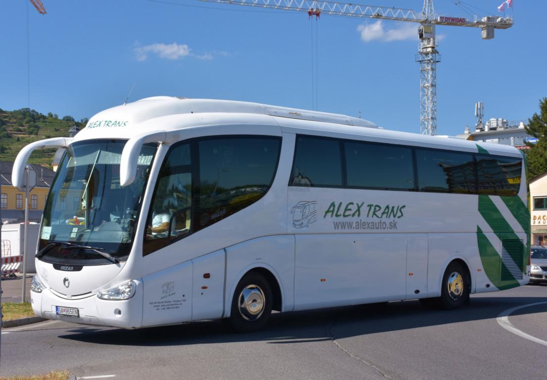 Scania Irizar von Alex Trans aus der SK 06/2017 in Krems.