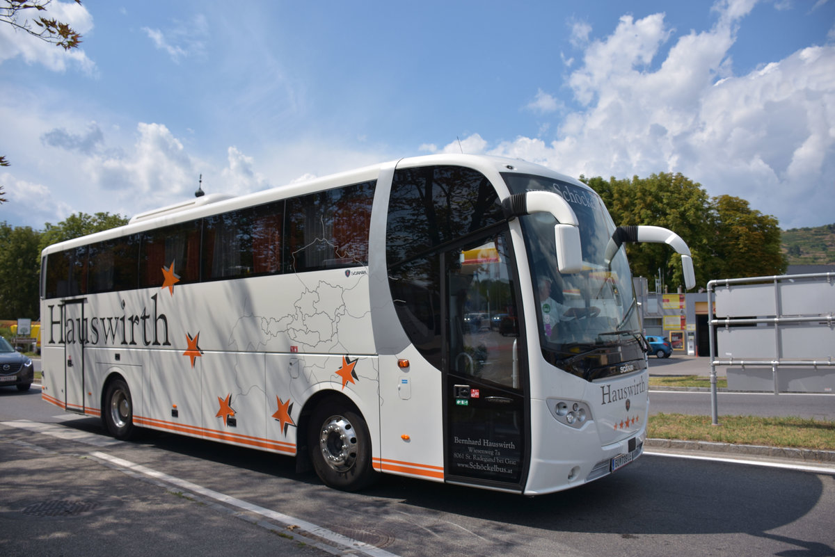Scania OmniExpress von Hauswirth Reisen aus sterreich 2017 in Krems.