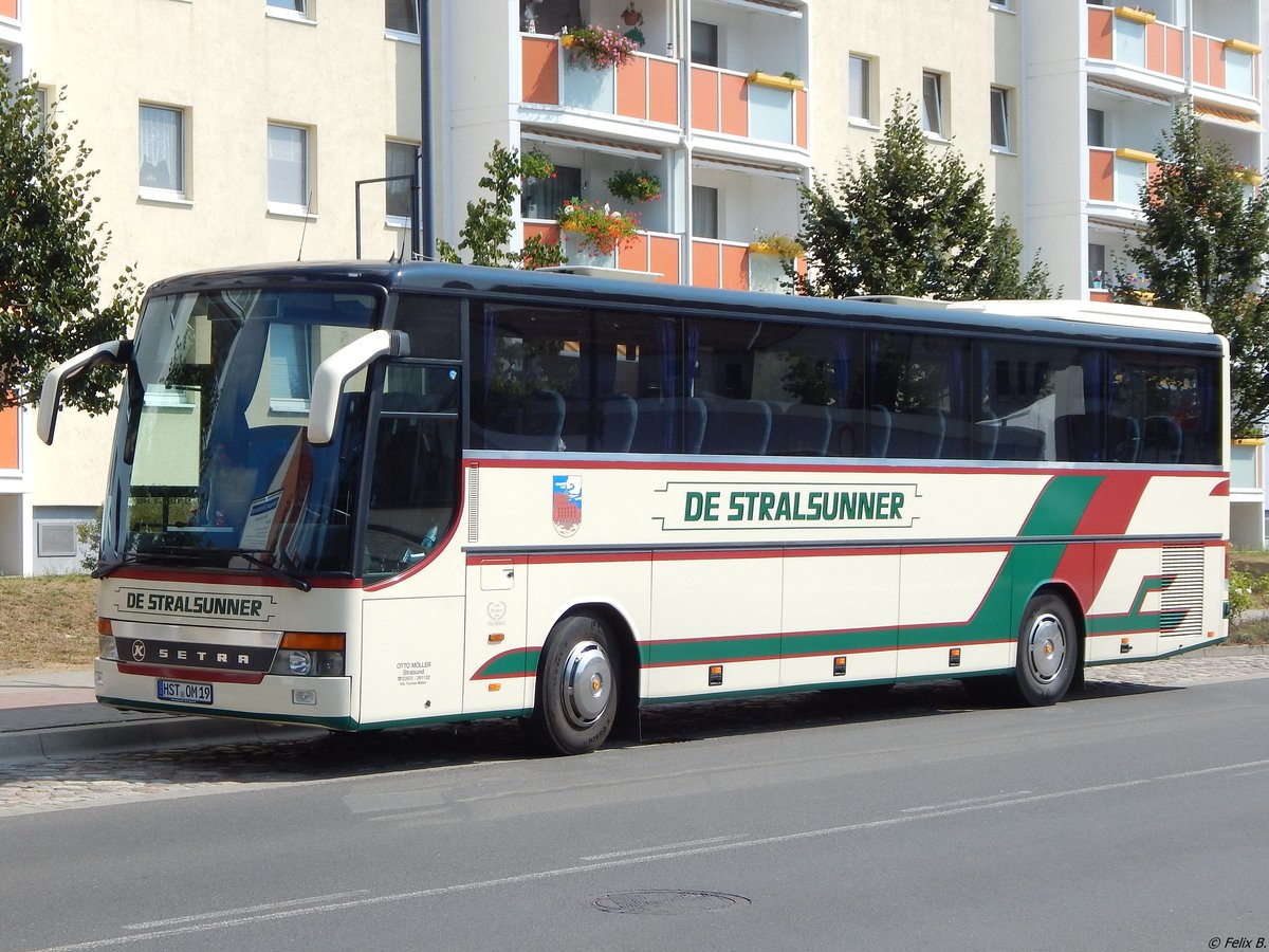 Setra 315 GT-HD von De Stralsunner aus Deutschland in Binz.
