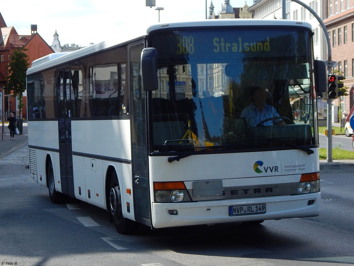 Setra 315 UL der VVR in Stralsund.