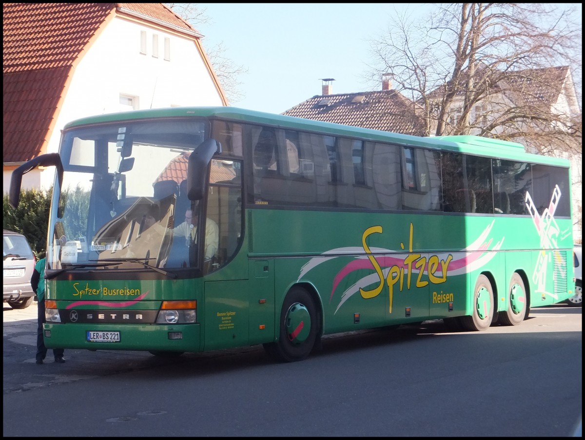 Setra 317 GT-HD von Spitzer-Reisen (ex Autokraft) aus Deutschland in Bergen.