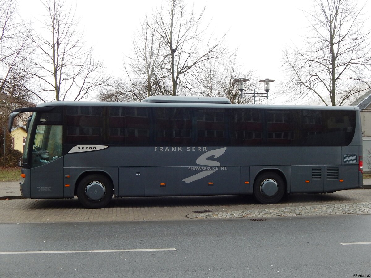 Setra 412 UL von Showservice International aus Deutschland in Neubrandenburg.