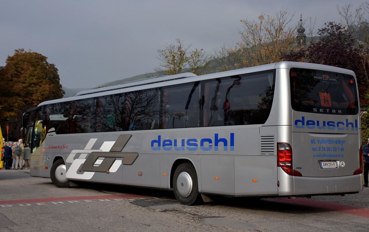 Setra 415 GT von Deuschl Reisen aus sterreich 09/2017 in Krems.
