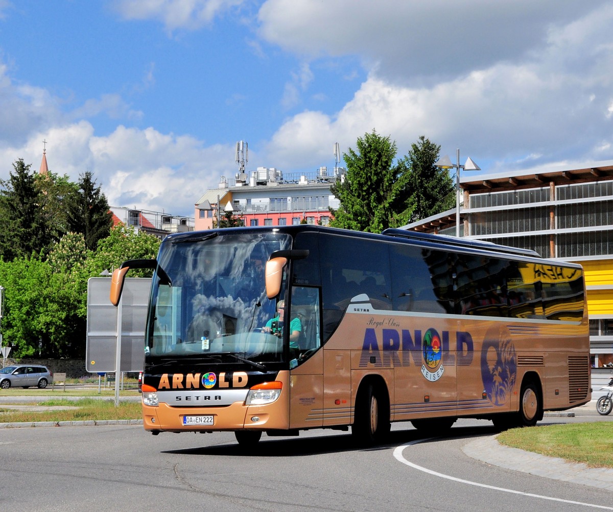 Setra 415 GT-HD von Arnold Reisen aus Deutschlang im Mai 2014 in Krems.