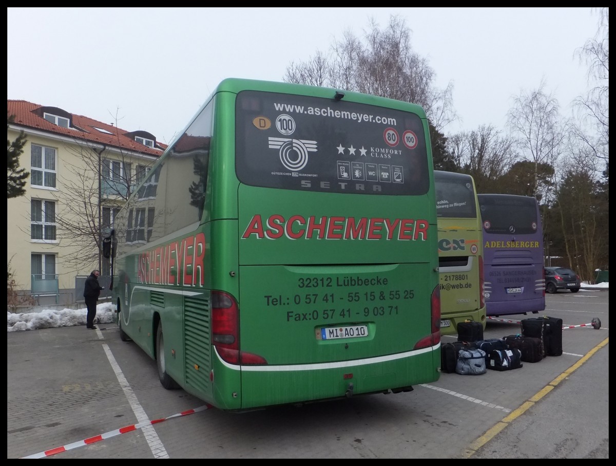 Setra 415 GT-HD von Aschemeyer aus Deutschland in Binz.