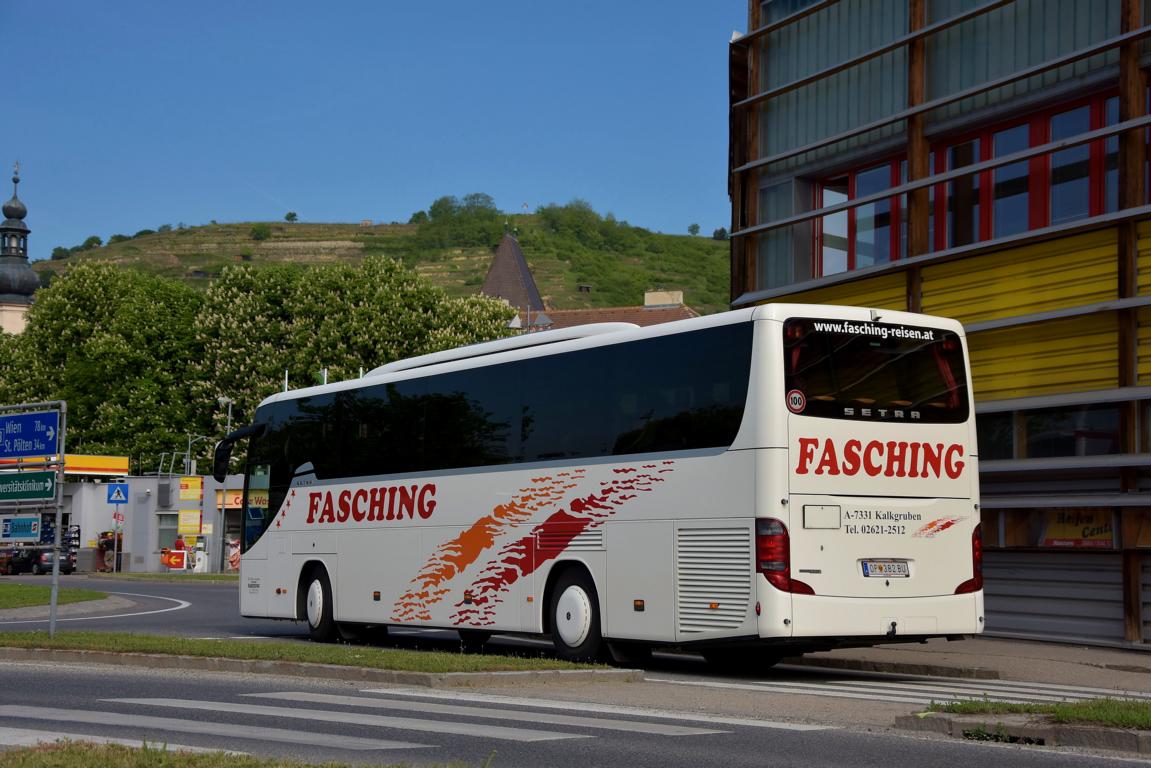 Setra 415 GT-HD von Fasching Reisen aus sterreich in Krems.