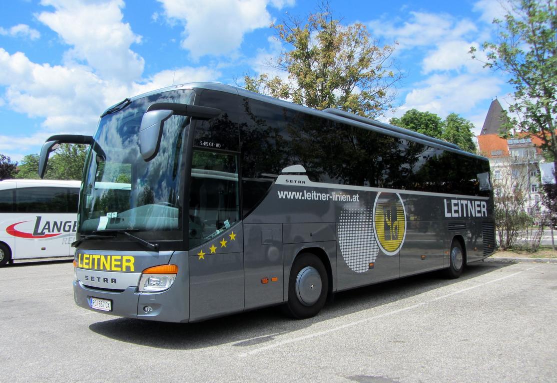 Setra 415 GT-HD von Leitner Reisen aus sterreich 06/2017 in Krems.