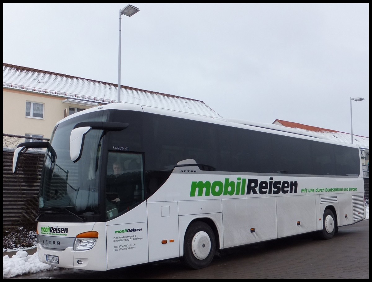 Setra 415 GT-HD von Mobil Reisen aus Deutschland in Bergen.