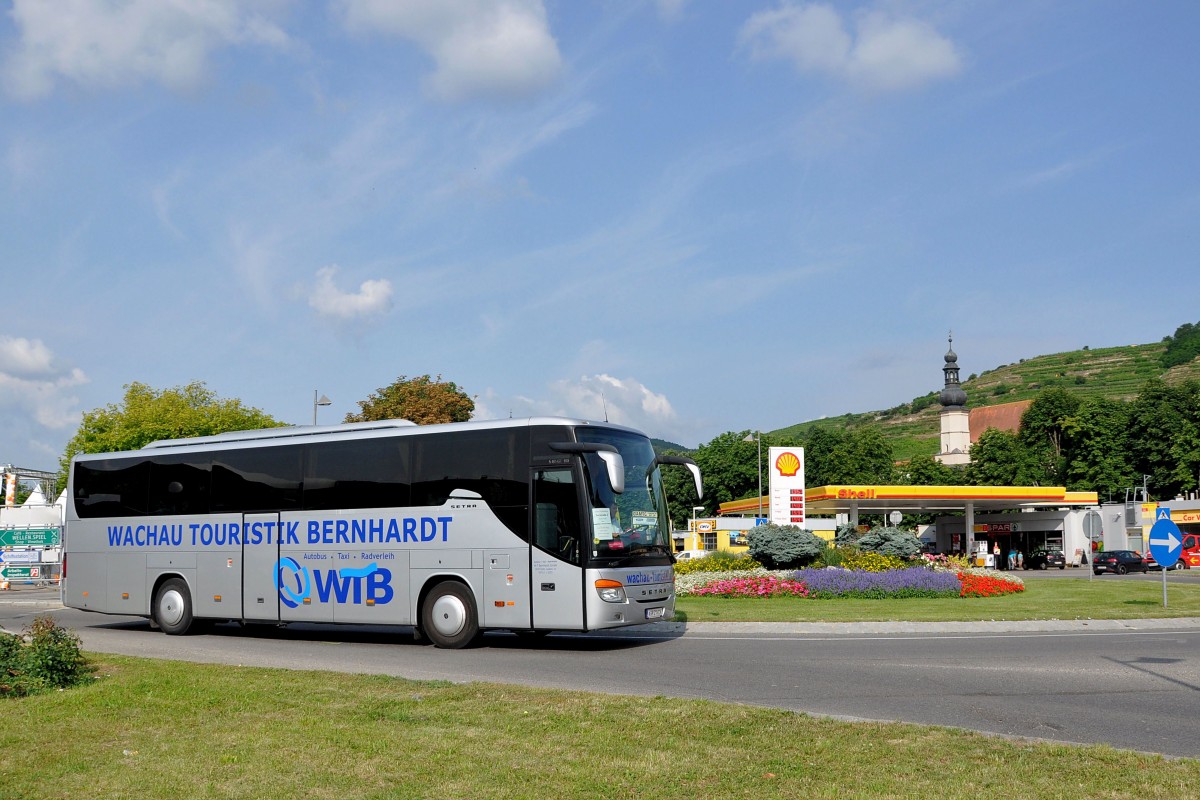SETRA 415 GT-HD von WTB/sterreich im Juli 2013 in Krems an der Donau.