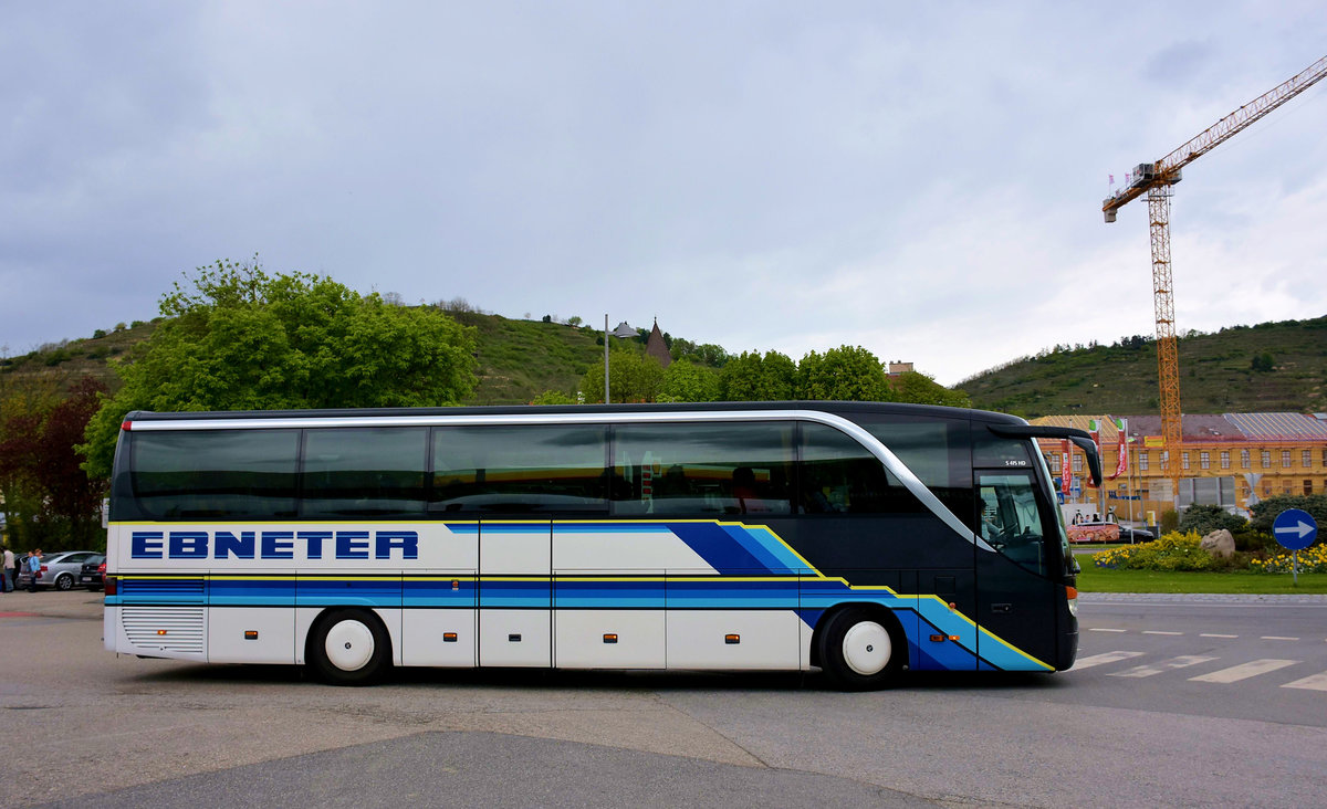 Setra 415 HD von EBNETER Reisen aus der CH in Krems.