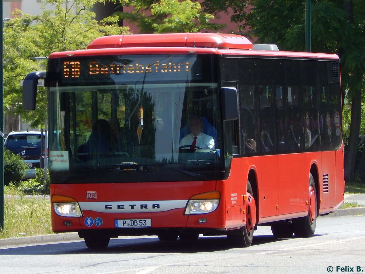 Setra 415 NF von DB Regiobus Ost GmbH in Potsdam.