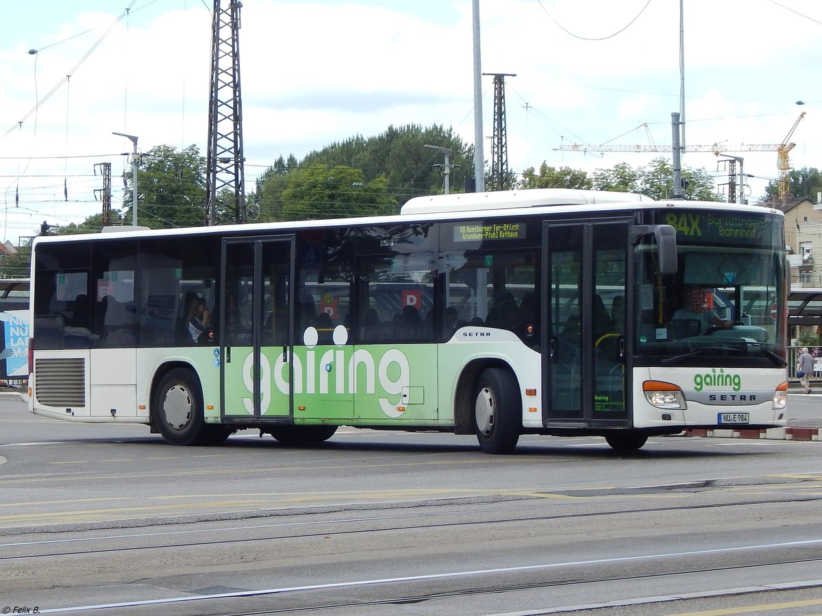 Setra 415 NF von Gairing aus Deutschland in Ulm.