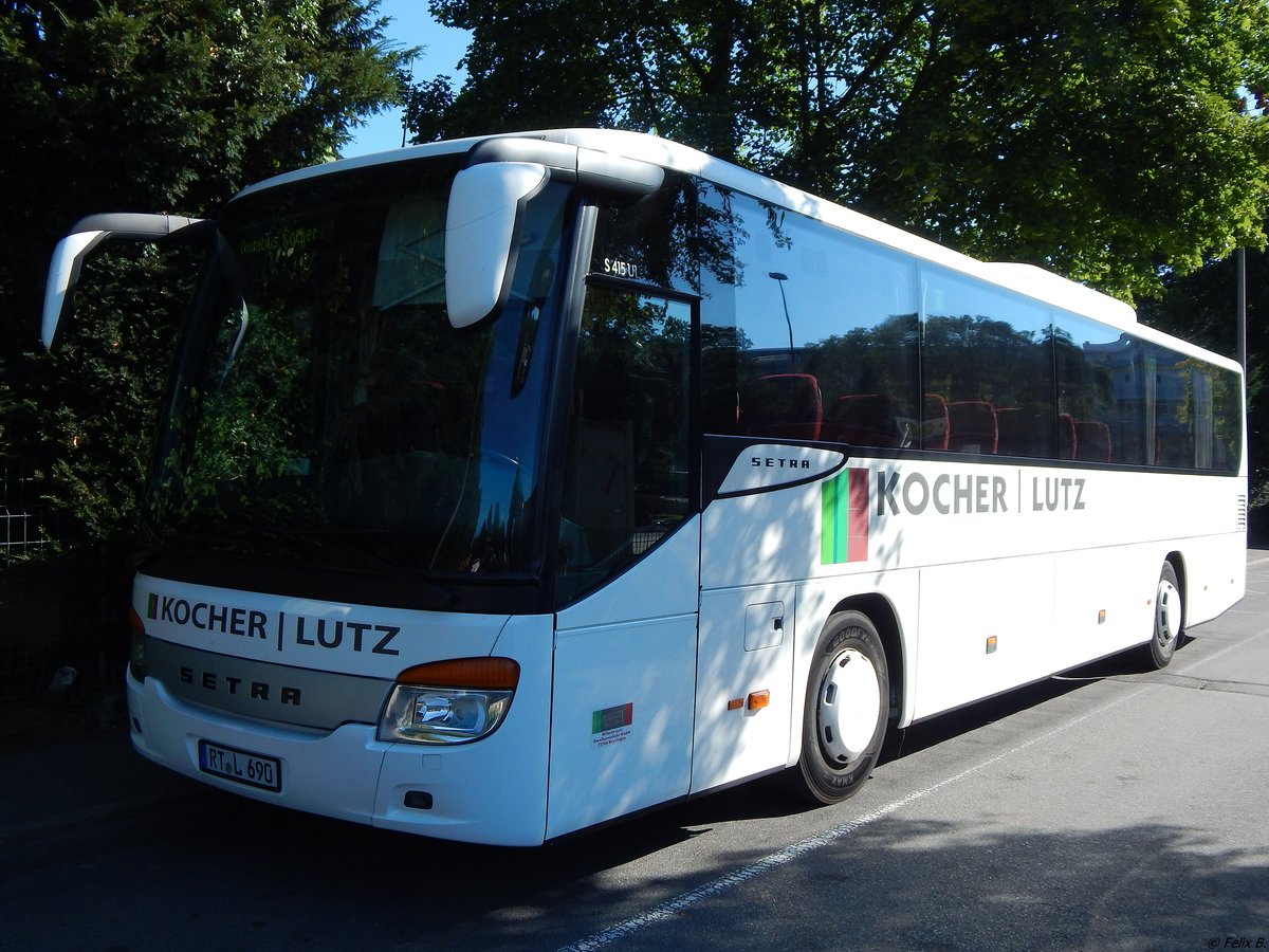 Setra 415 UL von Kocher Lutz aus Deutschland in Tübingen.