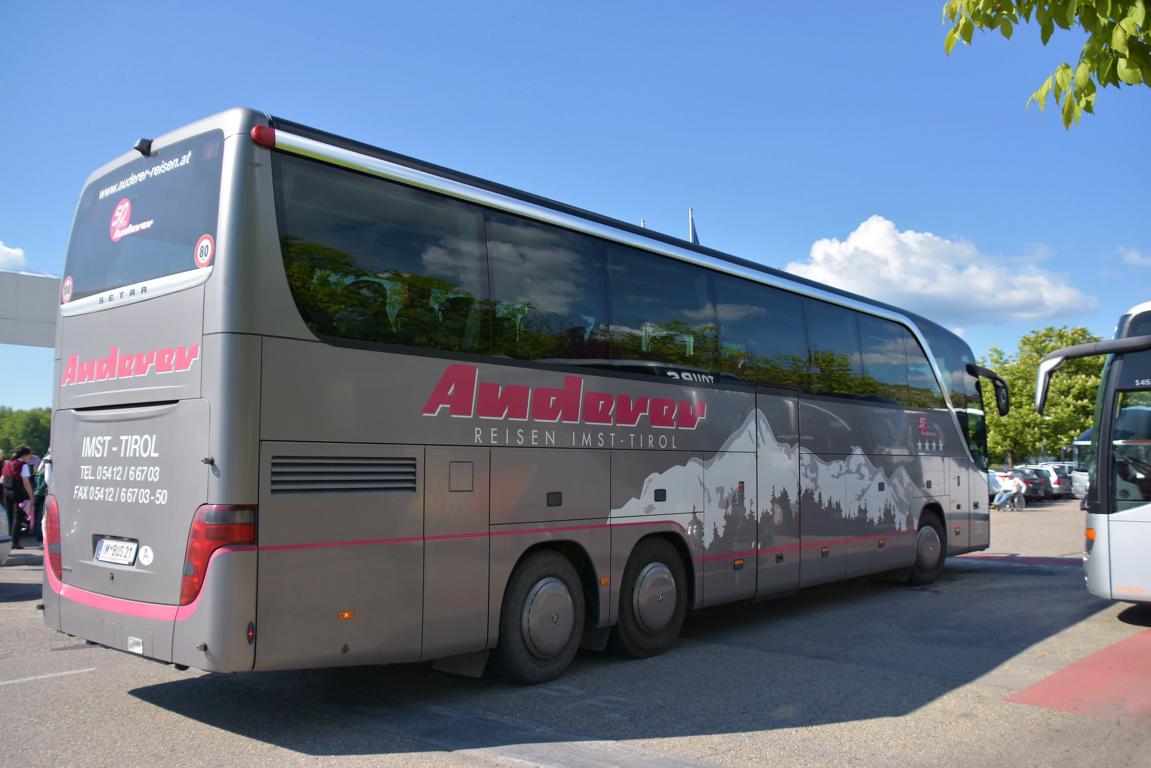 Setra 416 GT-HD von Auderer Reisen aus Tirol in Krems.