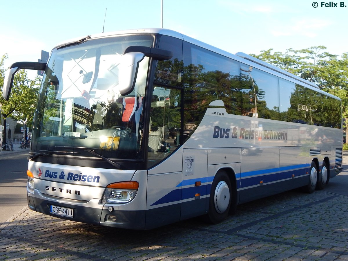 Setra 416 GT-HD aus Polen (ex Bus & Reisen Schwerin) in Berlin.