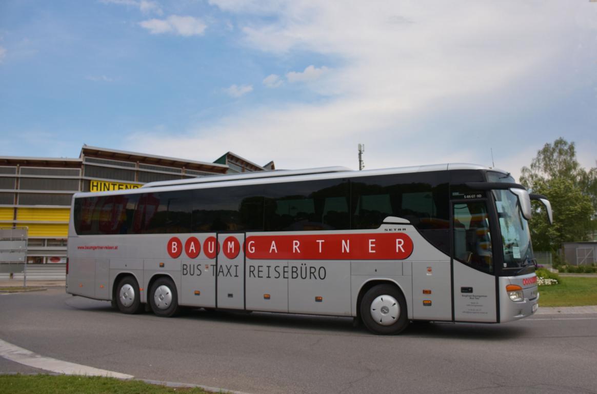 Setra 416 GT-HD von Baumgartner Reisen aus sterreich im Mai 2018 in Krems.