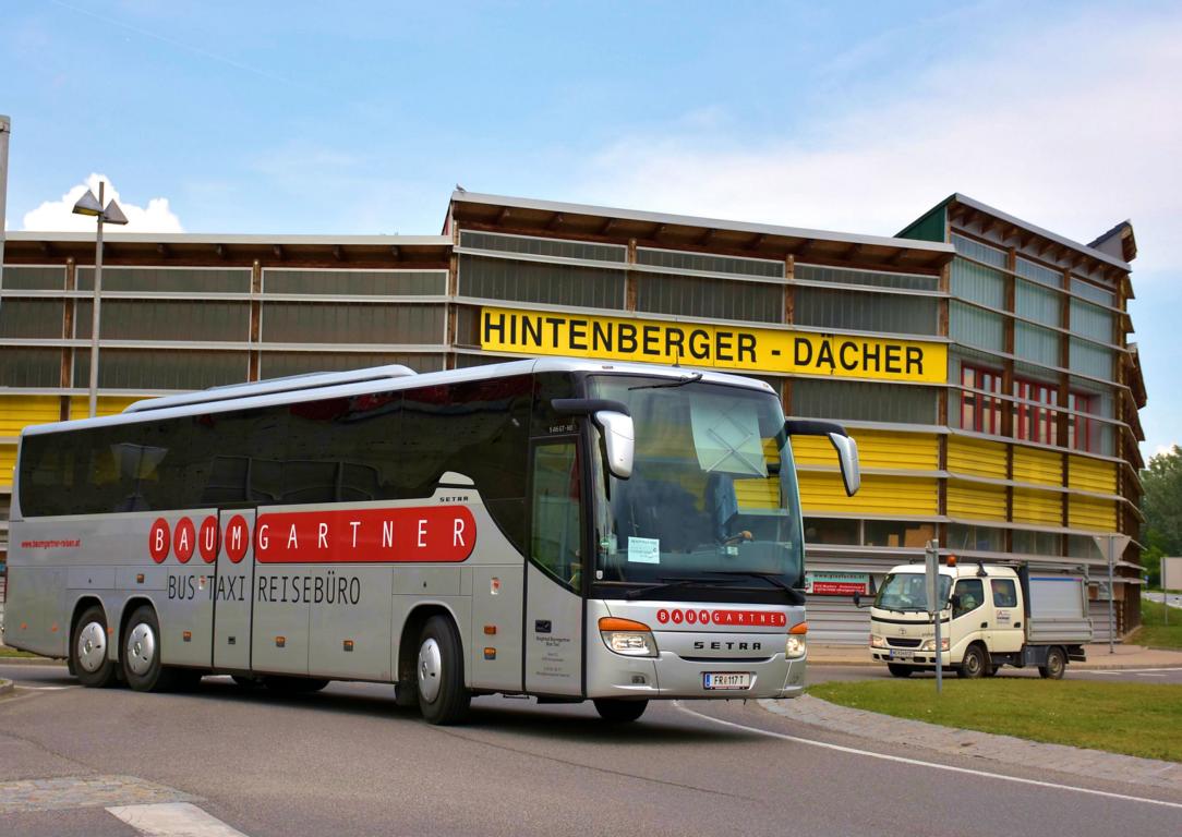Setra 416 GT-HD von Baumgartner Reisen aus sterreich im Mai 2018 in Krems.