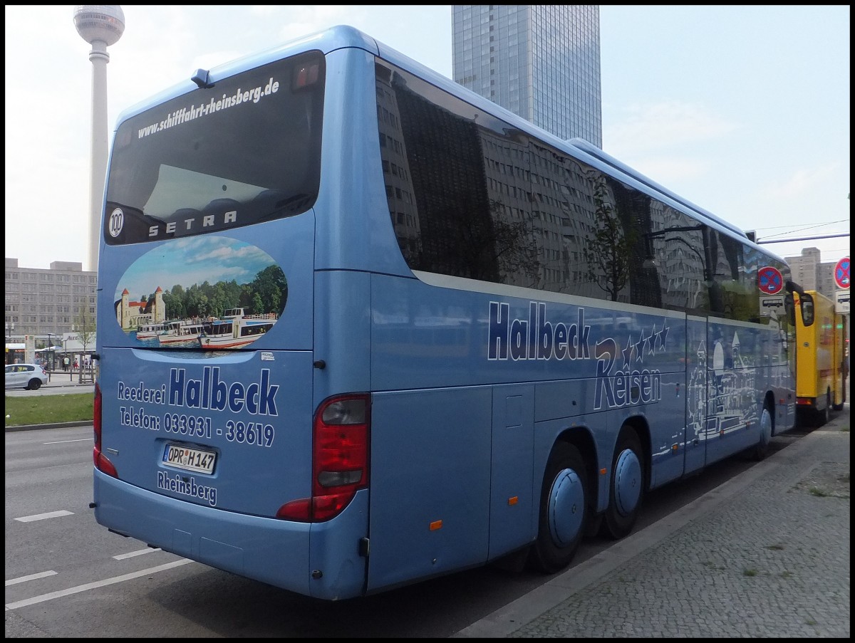Setra 416 GT-HD von Halbeck Reisen aus Deutschland in Berlin.