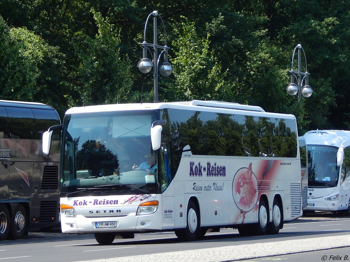 Setra 416 GT-HD von Kok-Reisen aus Deutschland in Berlin.