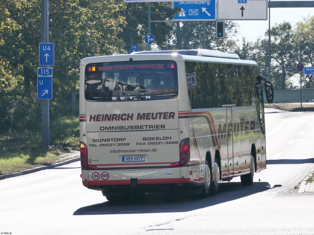 Setra 416 GT-HD von Meuter aus Deutschland in Berlin.