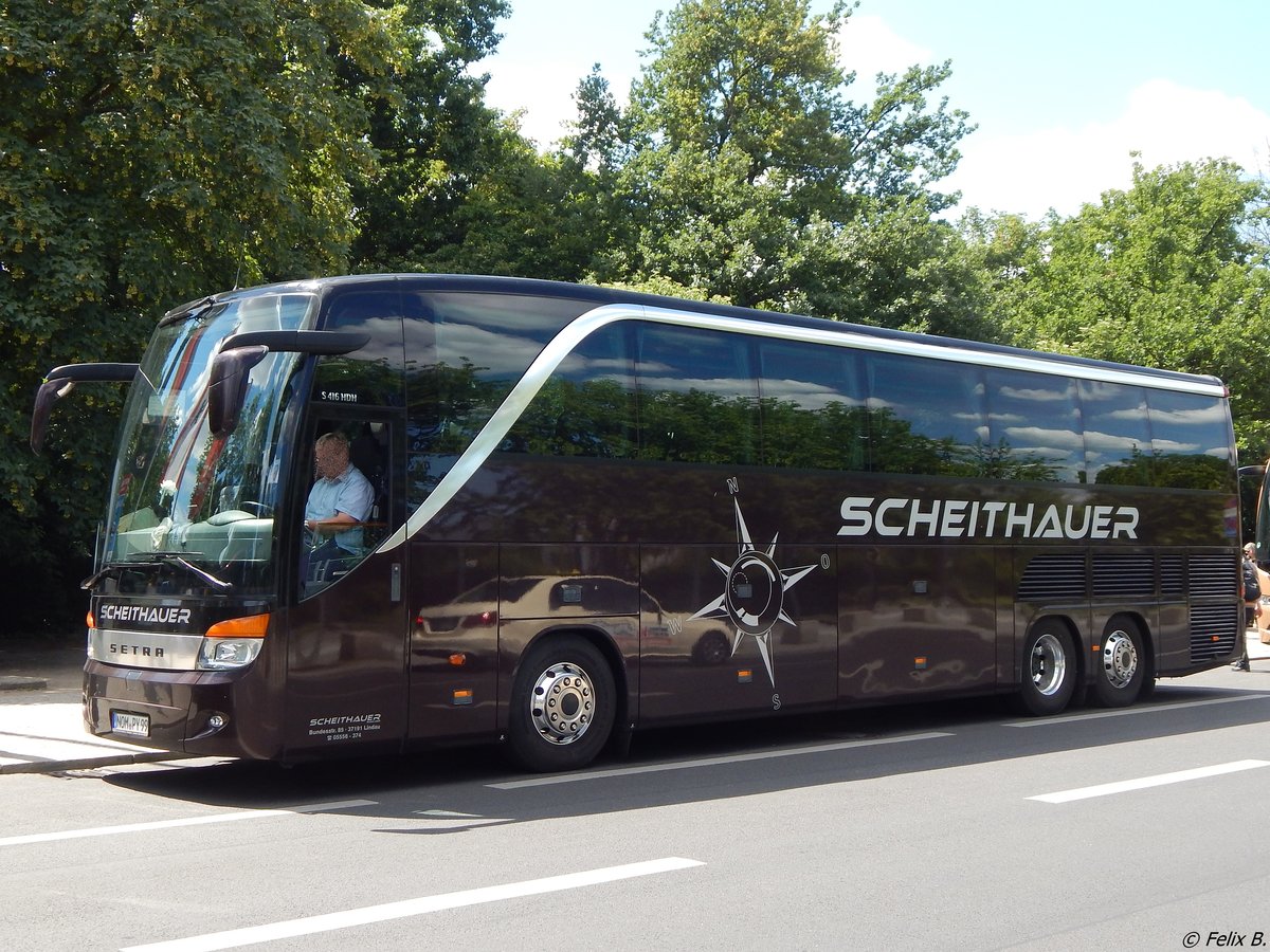 Setra 416 HDH von Scheithauer aus Deutschland in Berlin. 