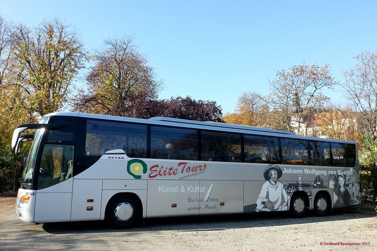 Setra 417 GT-HD von Elite Tours/sterreich im Okt.2013 in Krems.