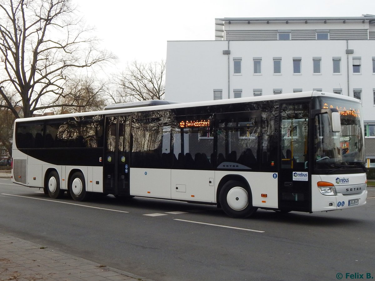 Setra 418 LE Business von Regionalbus Rostock in Gstrow. 