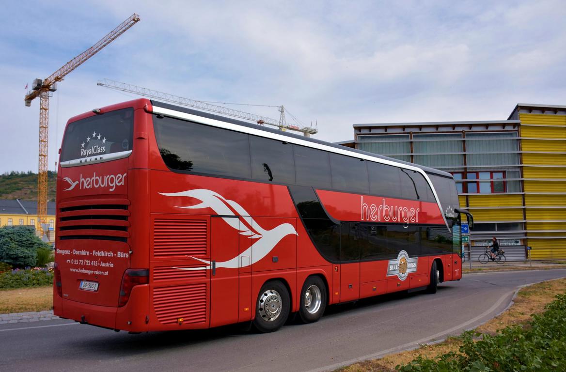 Setra 431 DT von Herburger Reisen aus sterreich 2017 in Krems.
