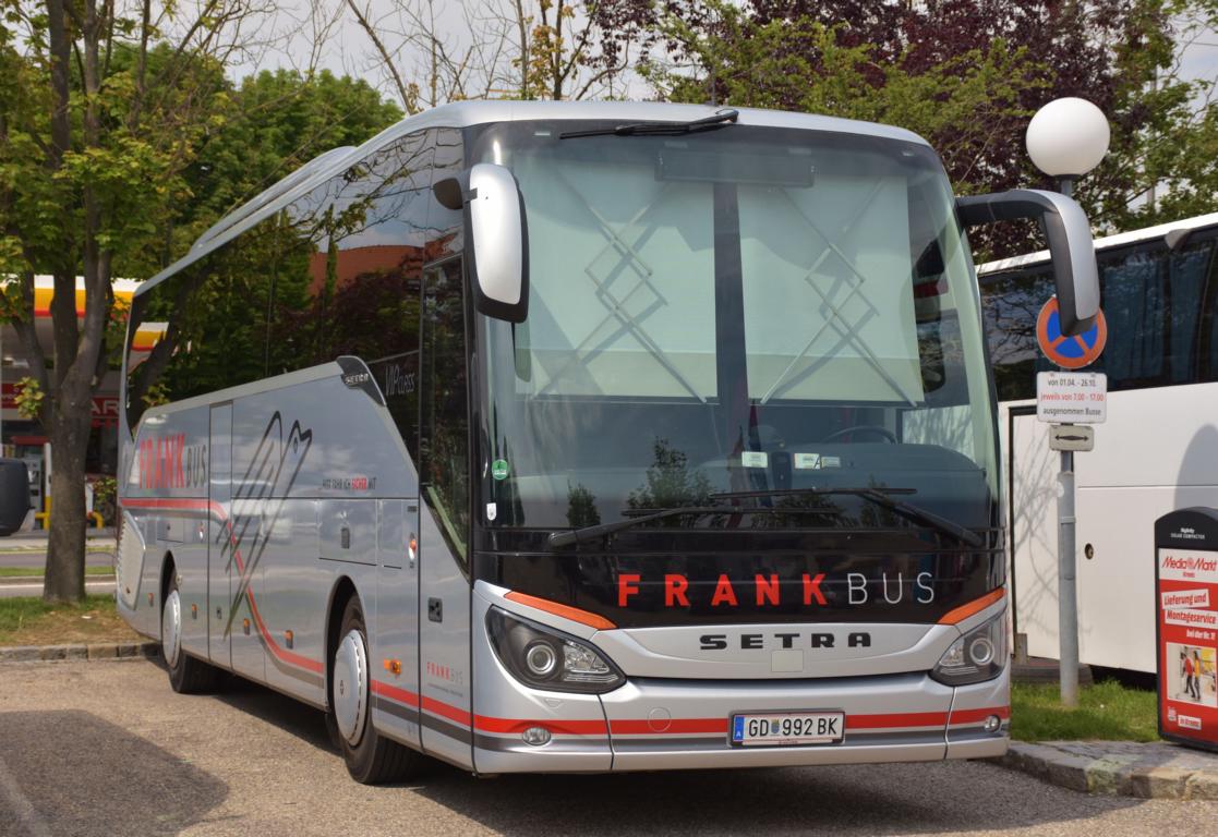 Setra 515 HD von Frank Reisen sterreich im Mai 2018 in Krems.